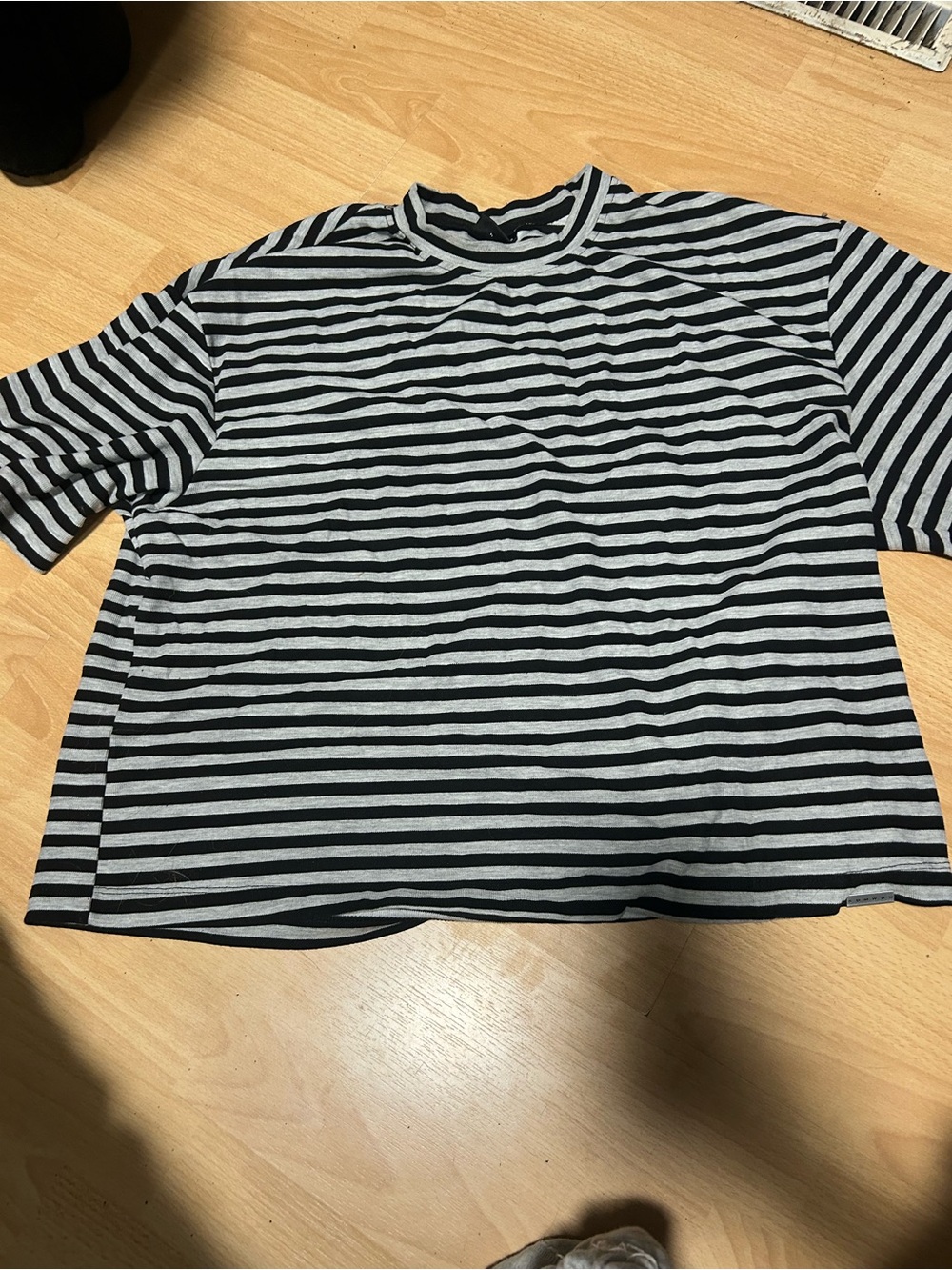 Boxy Striped Tee Shirt